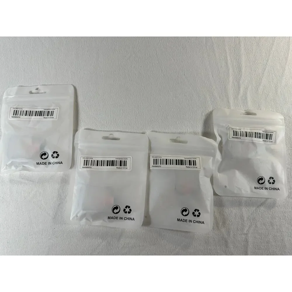 Lot of four Apple Watch clear protective cases 41 millimeter new sealed